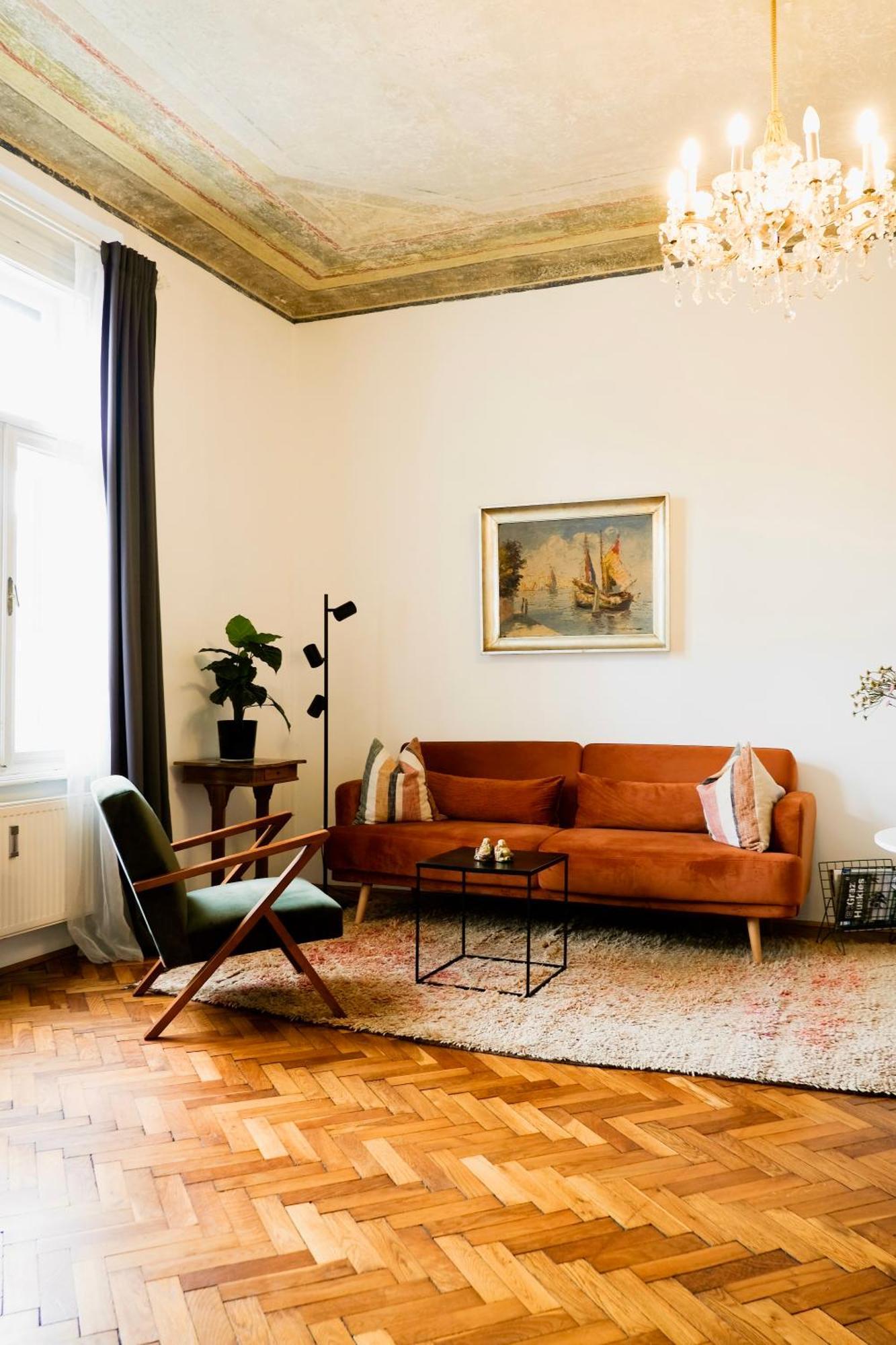Stilvolles Apartment In Zentraler Lage - Free Parking Graz Luaran gambar